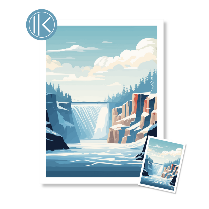 Carte - Chutes de Montmorency