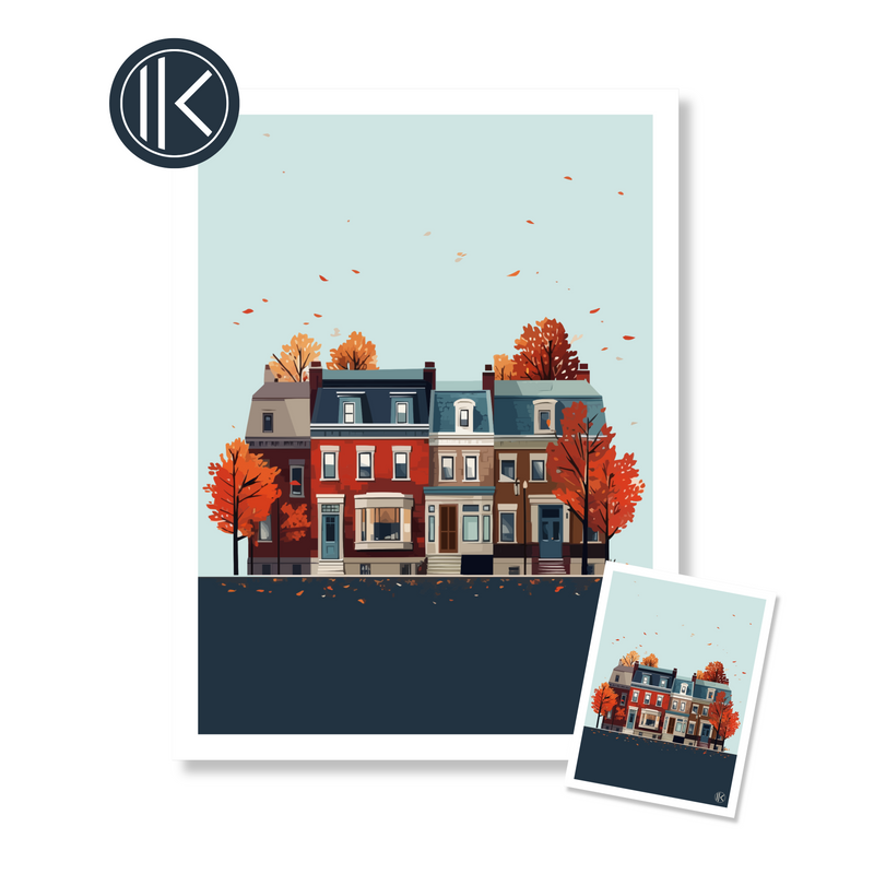 Affiche - Condo automne