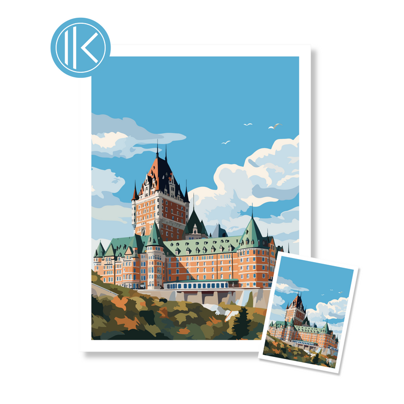 Affiche - Château Frontenac